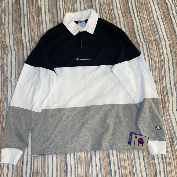 Champion Other - MENS CHAMPION LONG SLEEVE POLO